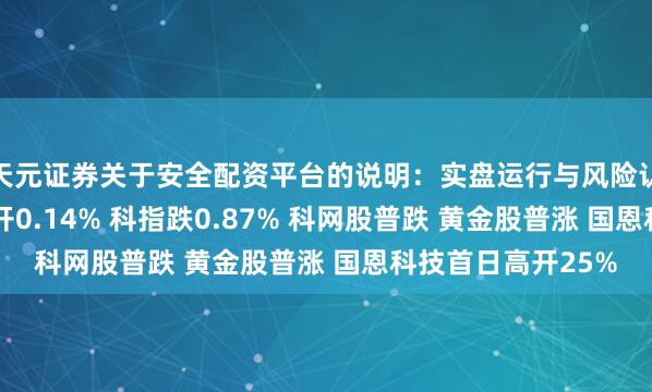 天元证券关于安全配资平台的说明：实盘运行与风险认知 快讯：恒指低开0.14% 科指跌0.87% 科网股普跌 黄金股普涨 国恩科技首日高开25%